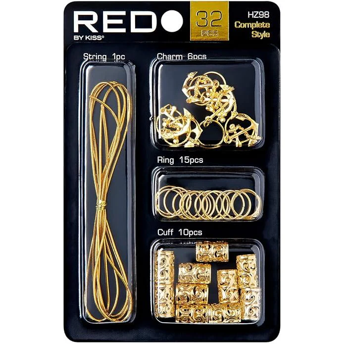RED Luxury Hair Braid Charm – Assorted Styles - Image 29
