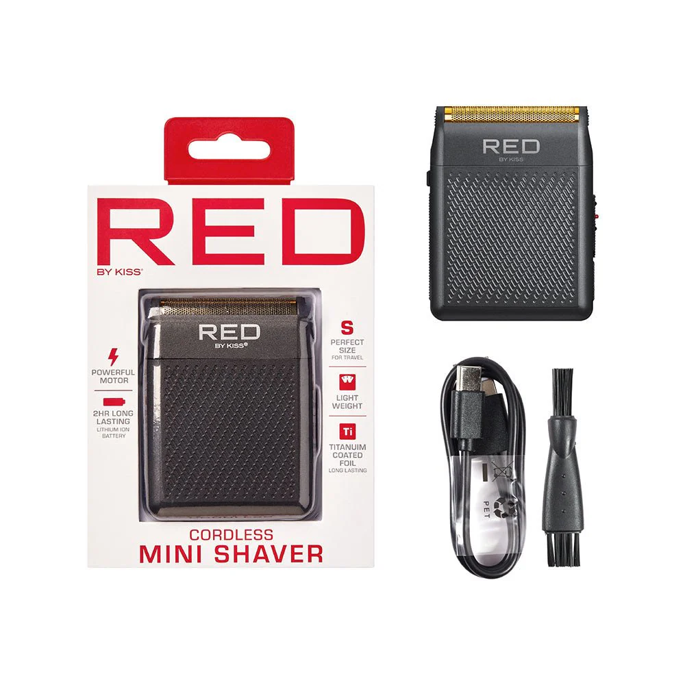 Red by Kiss Cordless Mini Shaver - Image 4