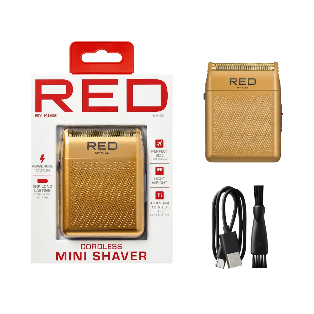 Red by Kiss Cordless Mini Shaver - Image 6