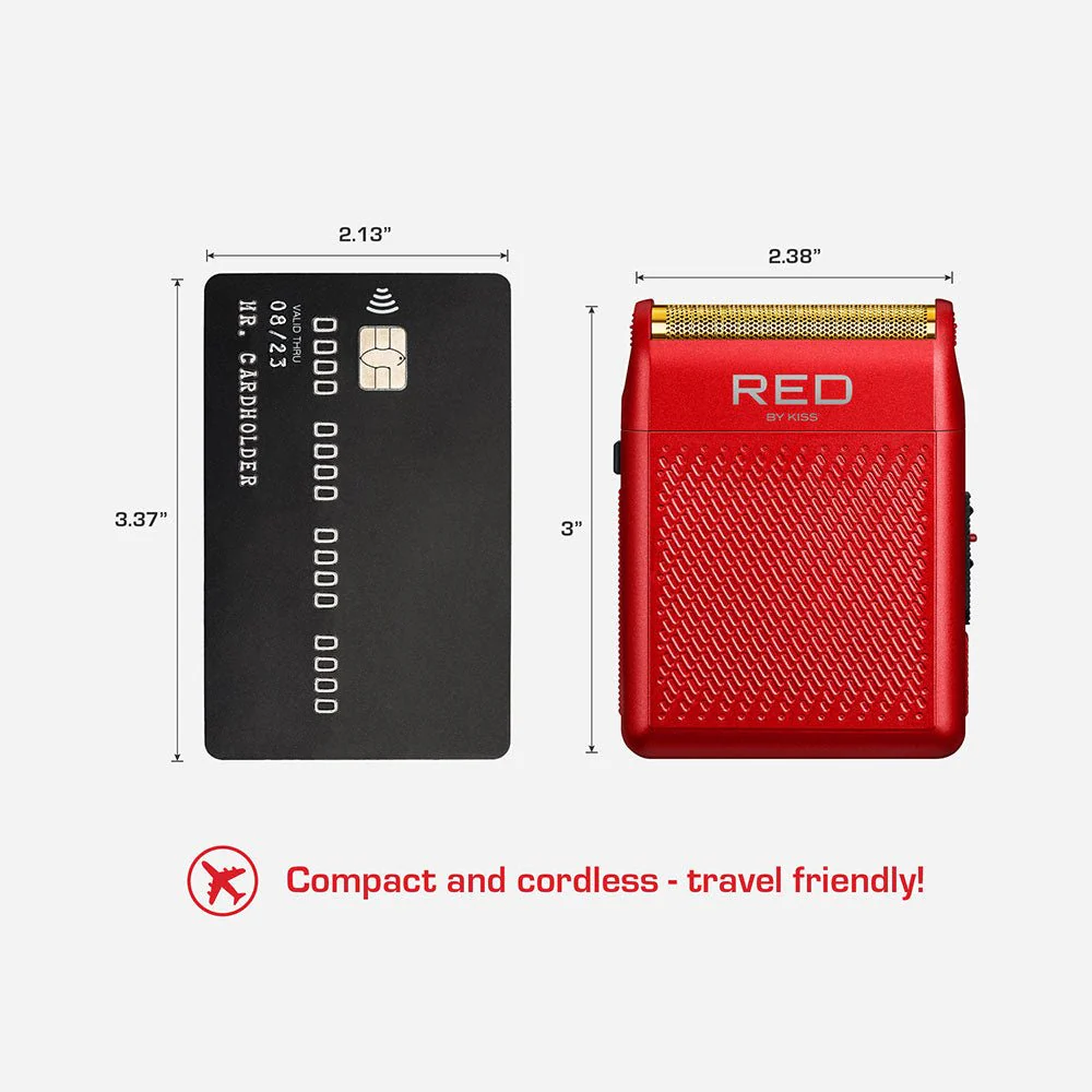 Red by Kiss Cordless Mini Shaver - Image 8