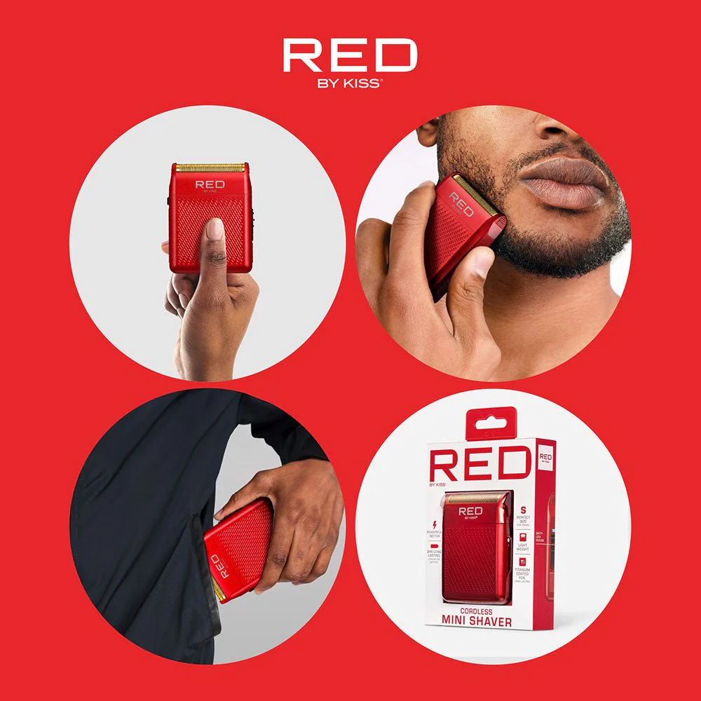 Red by Kiss Cordless Mini Shaver - Image 9
