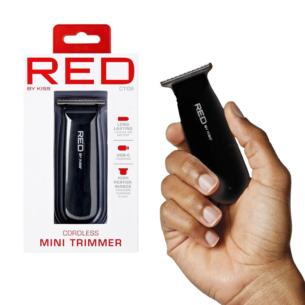 Red by Kiss Cordless Rechargeable Mini Trimmer - Image 13