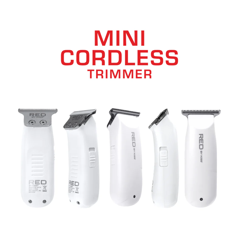Red by Kiss Cordless Rechargeable Mini Trimmer - Image 5