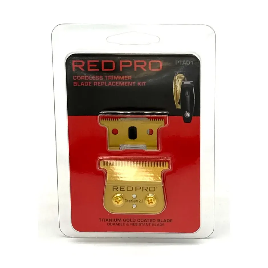 Red by Kiss Cordless Trimmer Blade Replacement Kit