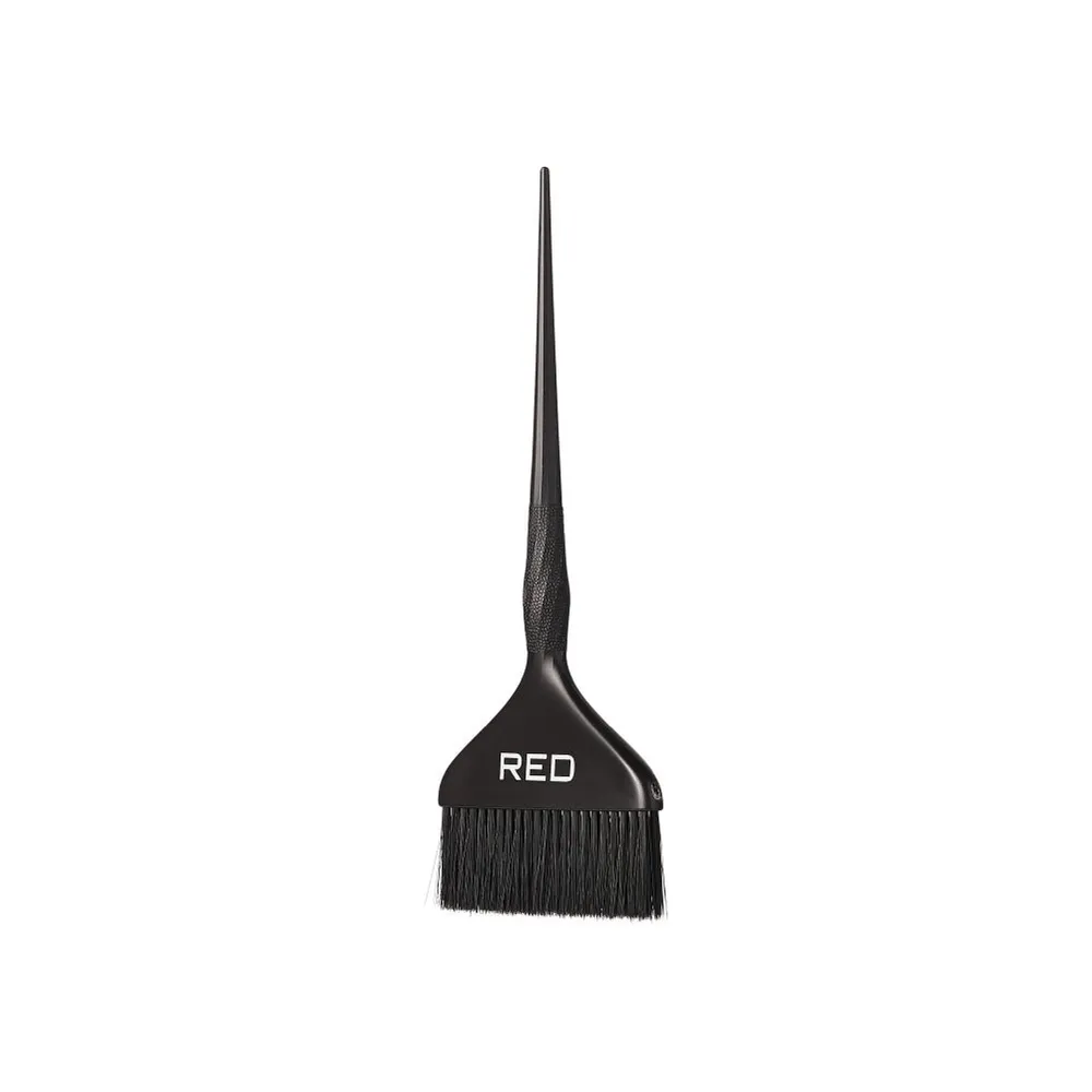 Red Professional Dual Tapered Dye Brush Jumbo - Image 4