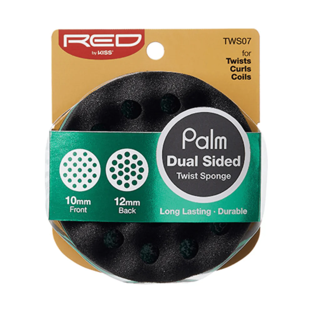 RED by Kiss Curved Dual Sponge Glove - 2-in-1 Twist Sponge