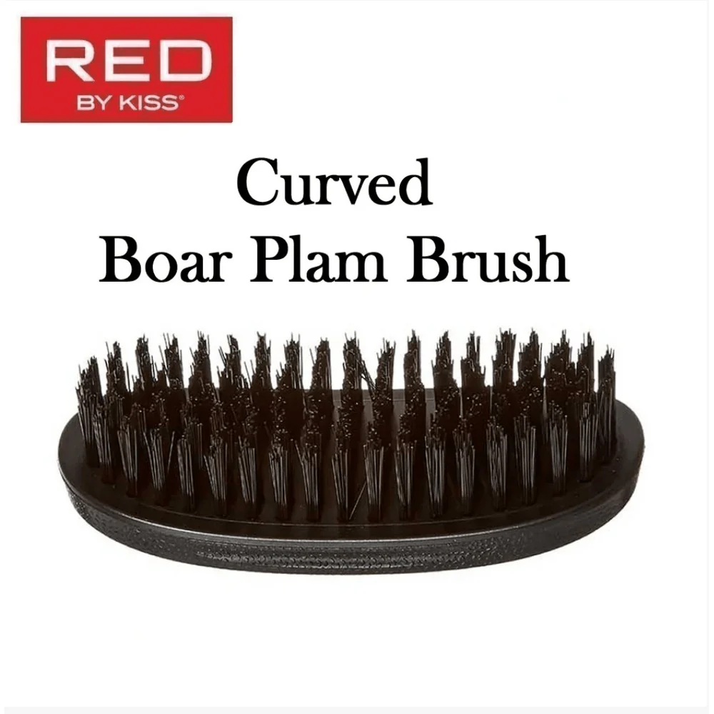 ]Red by Kiss Curved Palm Brush - Image 2