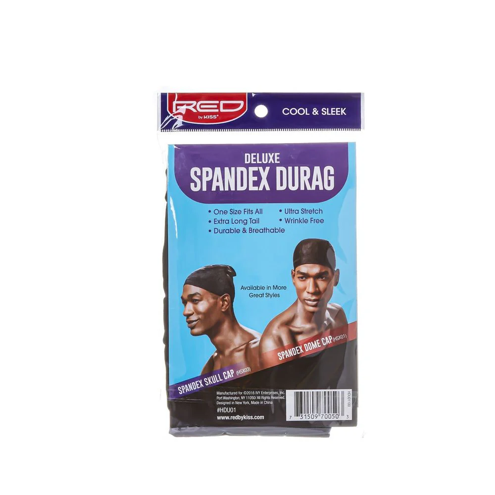 Red by Kiss Deluxe Spandex Durag - Image 3