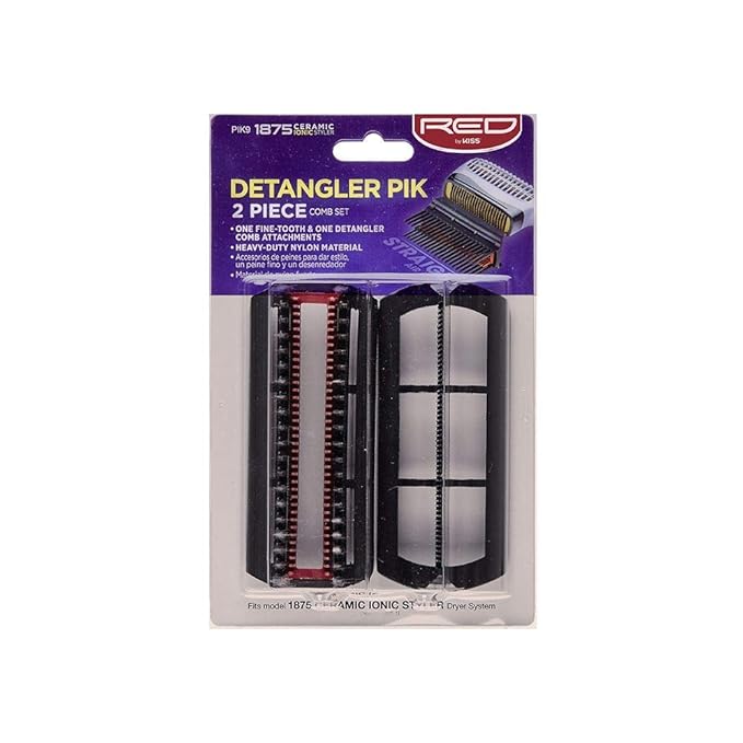 Red by Kiss Detangler Pik 2-Piece Comb Set