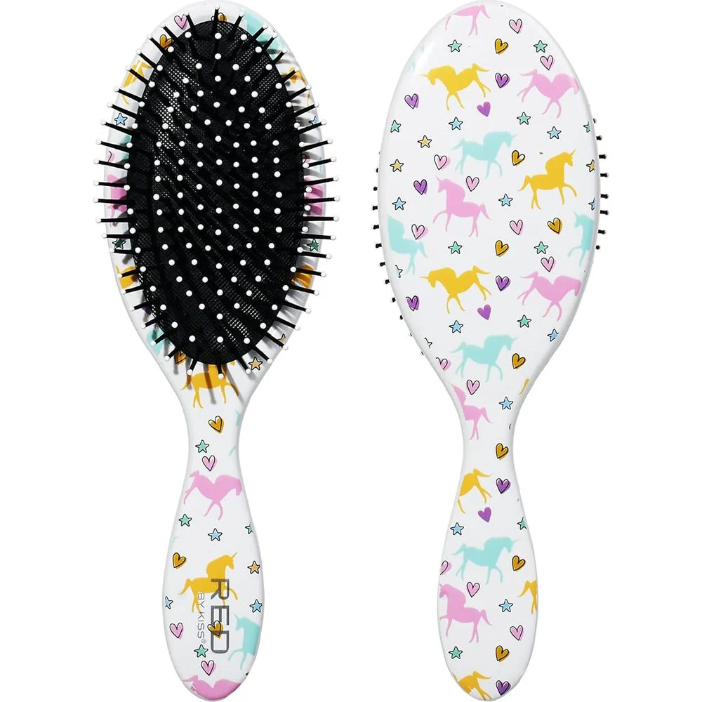 Red by Kiss Unicorn Detangler – Full-Length Paddle - Image 2