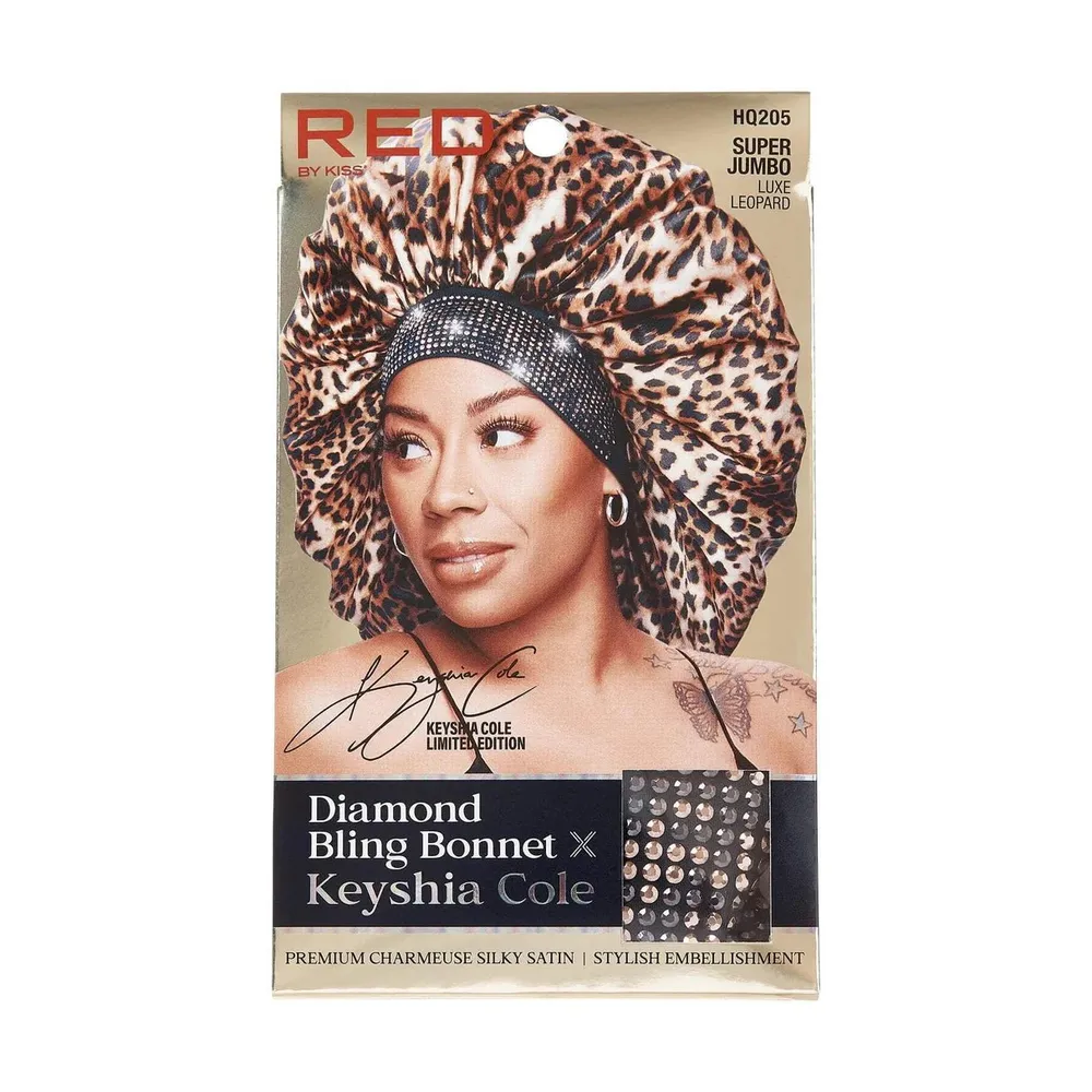 Red by Kiss Diamond Bling Bonnet x Keyshia Cole – Super Jumbo - Image 2