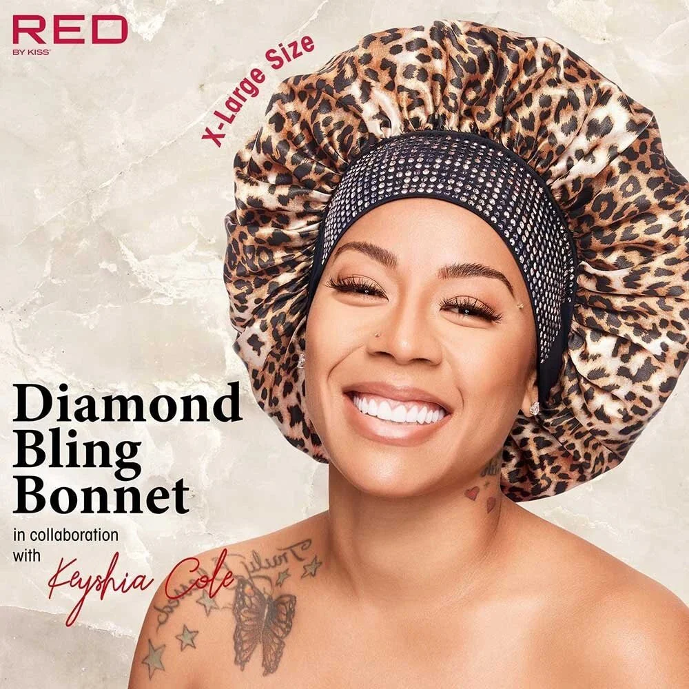 Red by Kiss Diamond Bling Bonnet x Keyshia Cole – Super Jumbo - Image 8