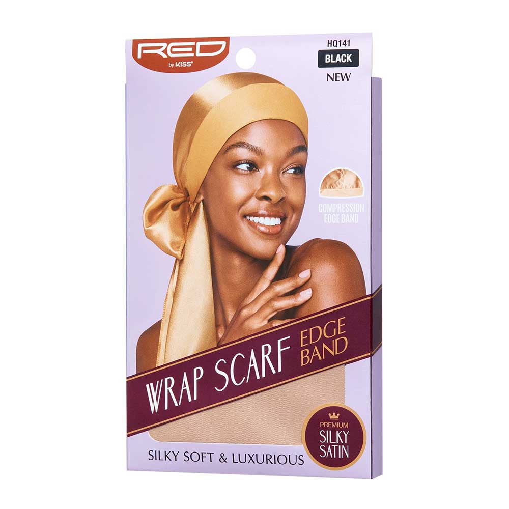 Red by Kiss Wrap Scarf Edge Band - Image 6