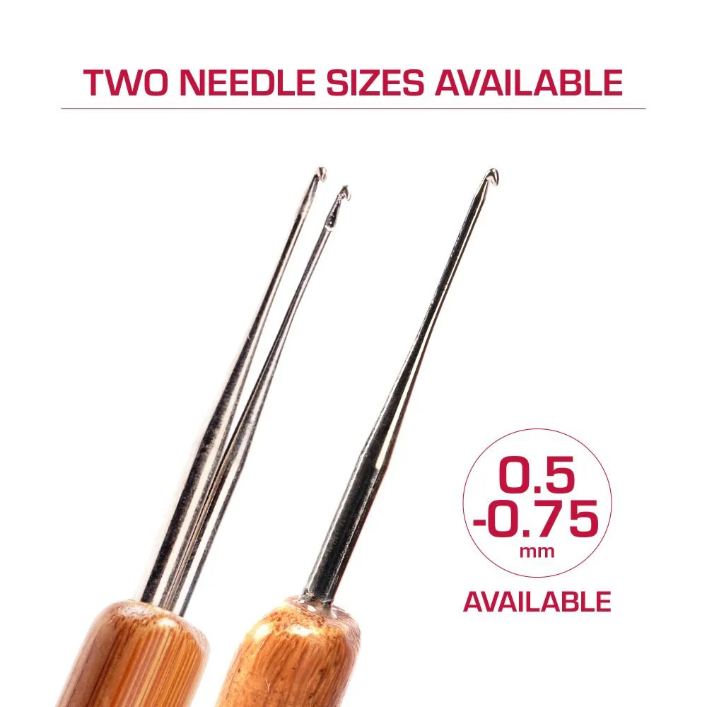 Red by Kiss – Dreadlock Crochet Hook 0.5mm - Image 5