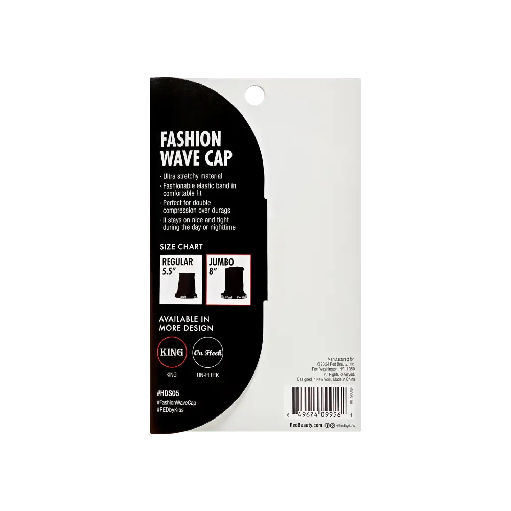 Red by Kiss Fashion Wave Cap Regular - Image 4