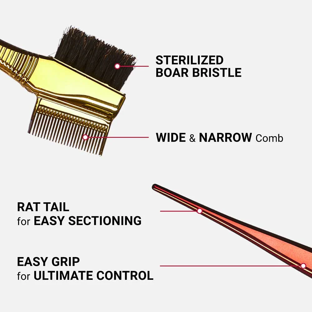 Red by Kiss Soft & Sleek Edges Rat Tail - Image 4