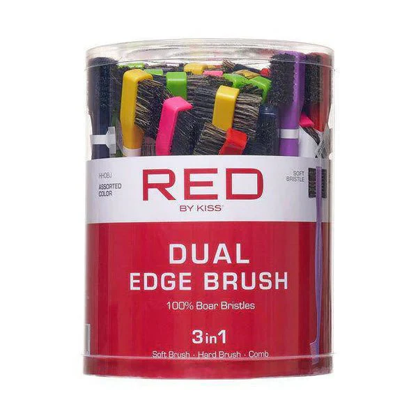 Red by Kiss Dual Edge Brush Jar β 36 Pieces