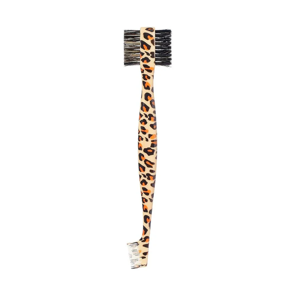 Red by Kiss Dual Edge Brush – Leopard Print - Image 2