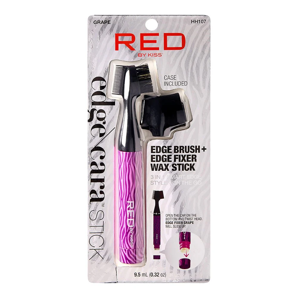 Red by Kiss – Edge Cara with Edge Fixer Wax - Image 7