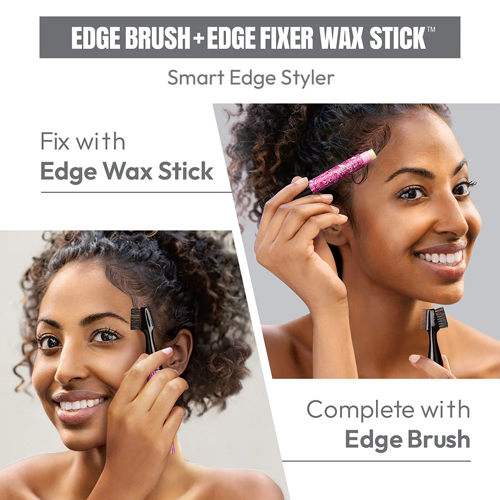 Red by Kiss – Edge Cara with Edge Fixer Wax - Image 9
