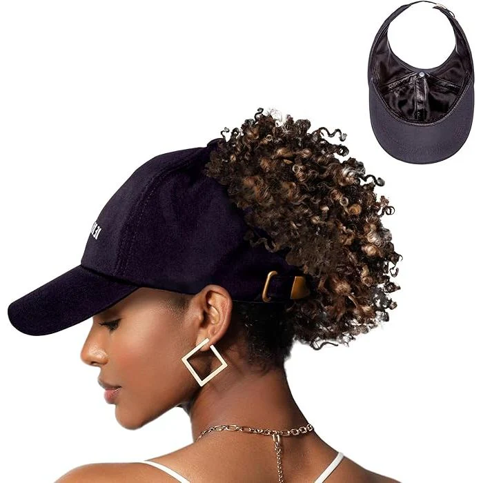 Satin Lined Backless Baseball Cap โ One Size - Image 4