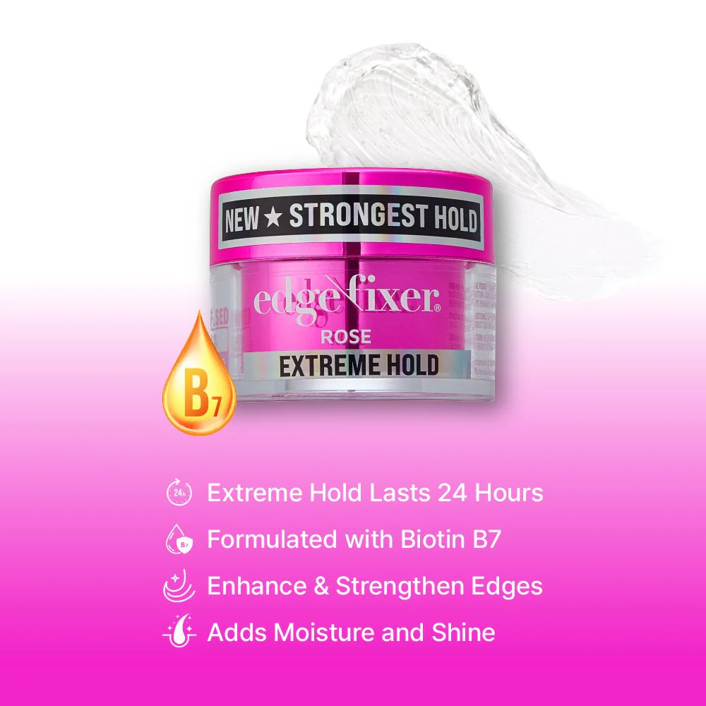 Red by Kiss Edge Fixer Extreme Hold Hair Gel - Image 11