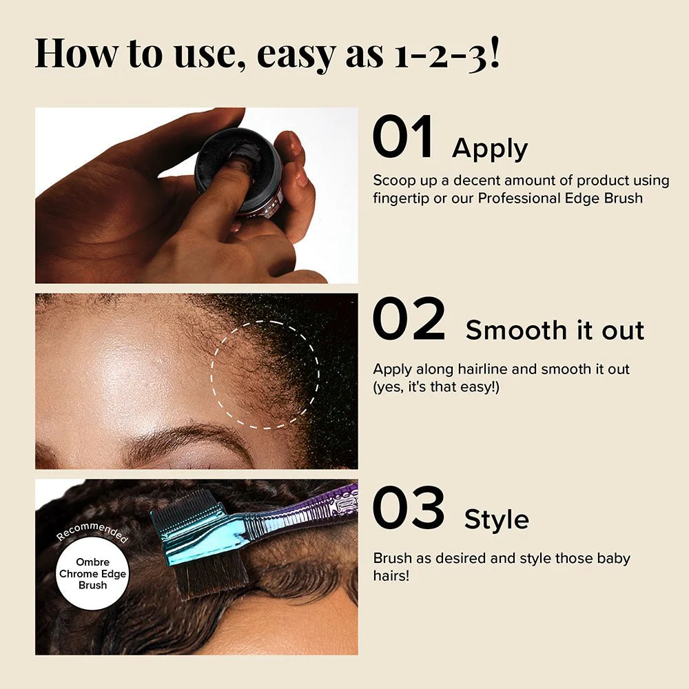 Red by Kiss Edge Fixer Extreme Hold Hair Gel - Image 20