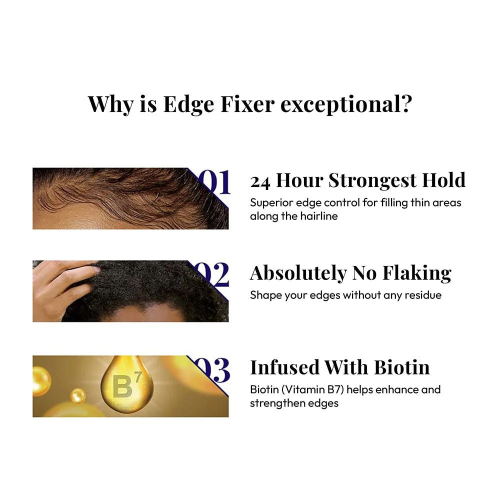 Red by Kiss Edge Fixer Extreme Hold Hair Gel - Image 21