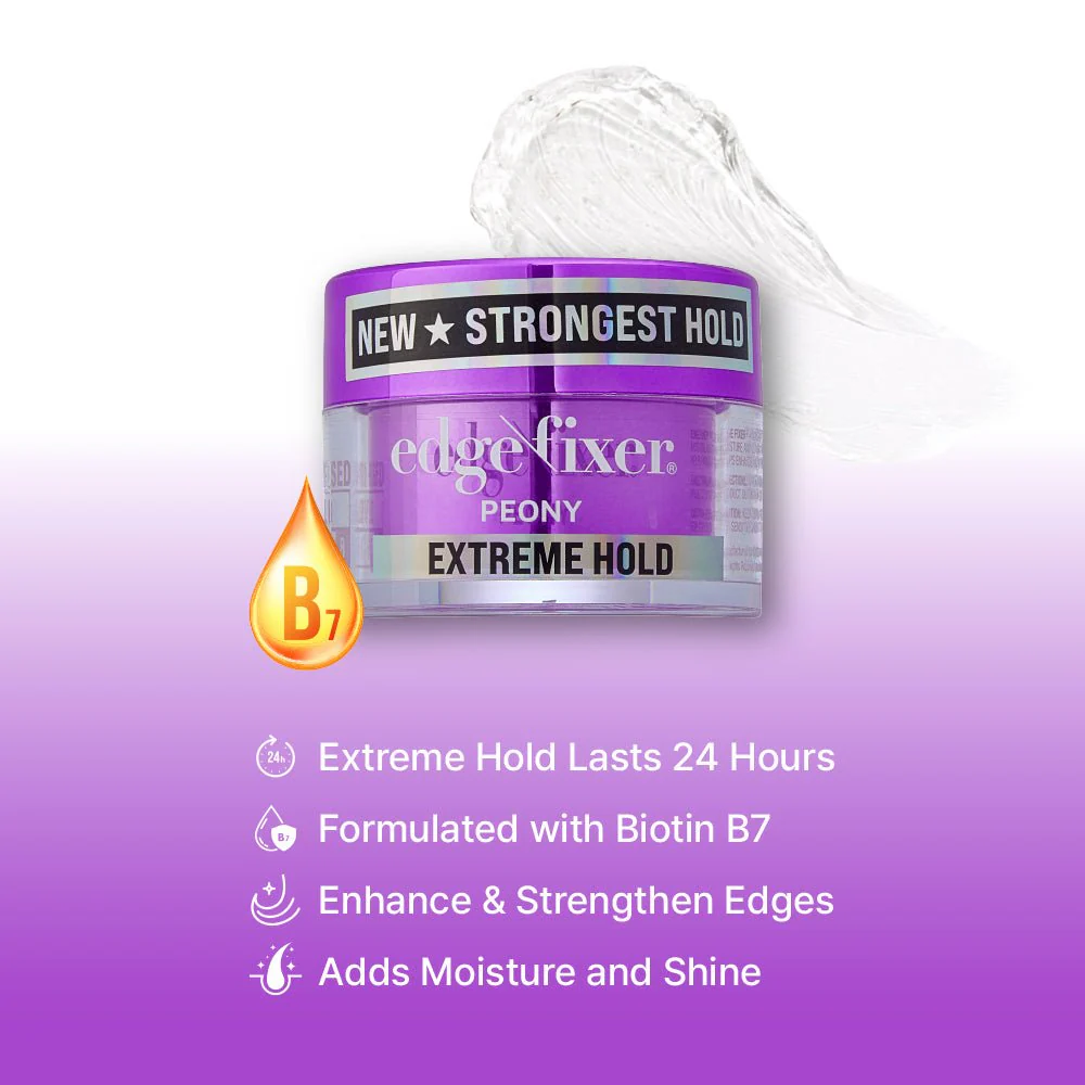 Red by Kiss Edge Fixer Extreme Hold Hair Gel - Image 8