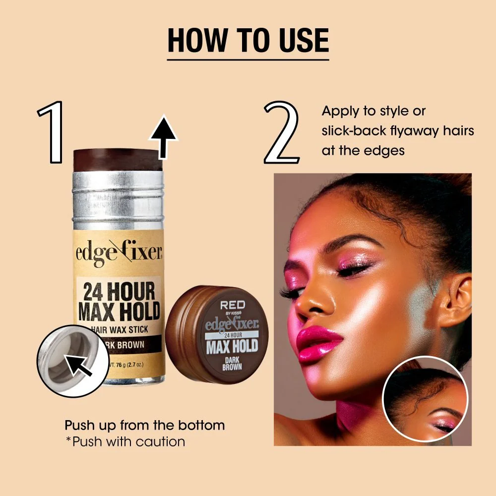 Red by Kiss Edge Fixer Hair Wax Stick - Image 5