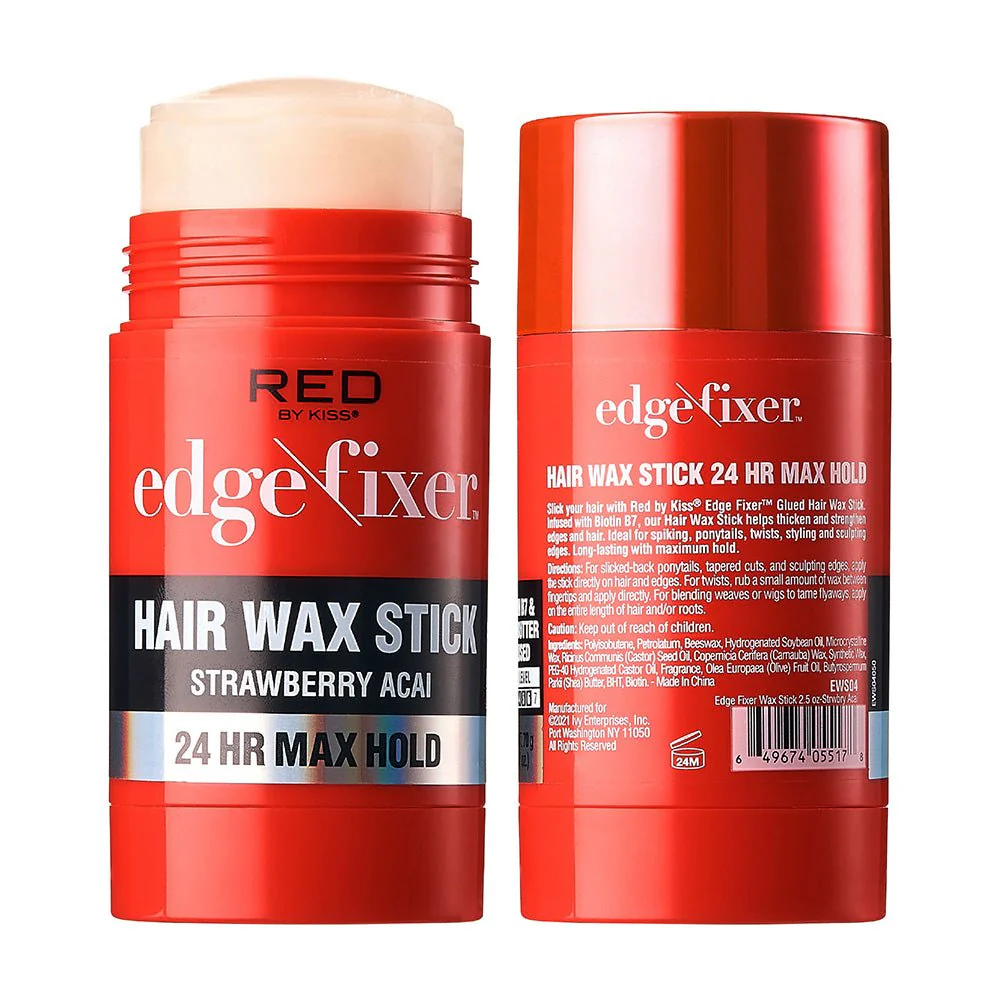 Red by Kiss Edge Fixer Hair Wax Stick - 2.7oz - Image 9