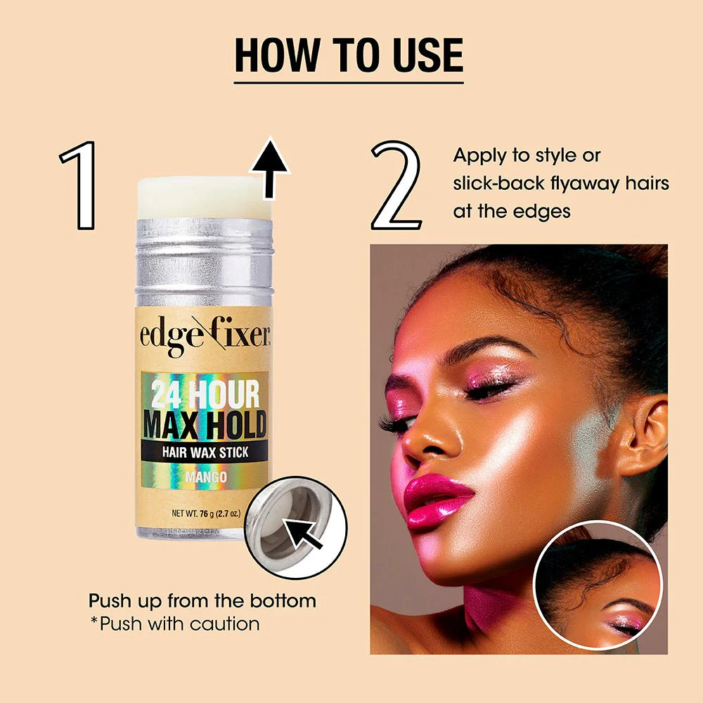 Red by Kiss Edge Fixer Hair Wax Stick – Scented 24HR - Image 3