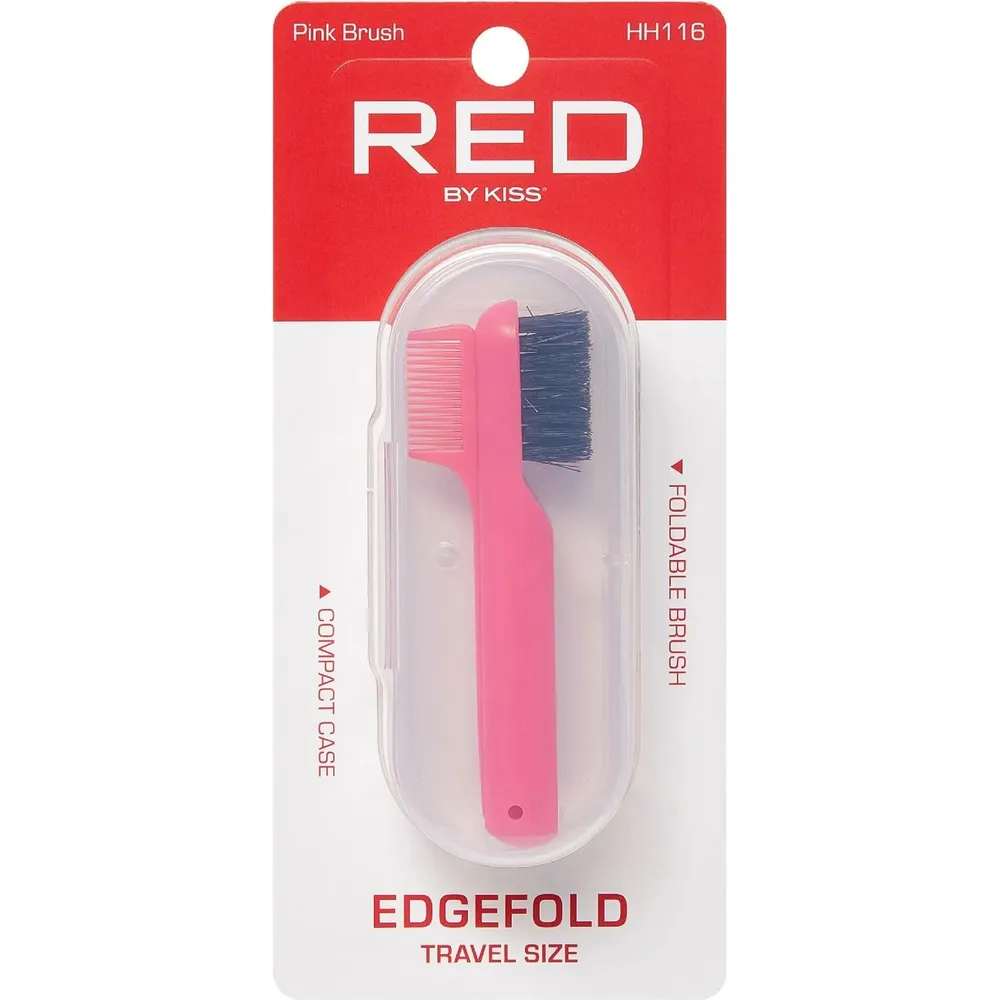 Red by Kiss Edge Fold Travel Size ā Pink - Image 2