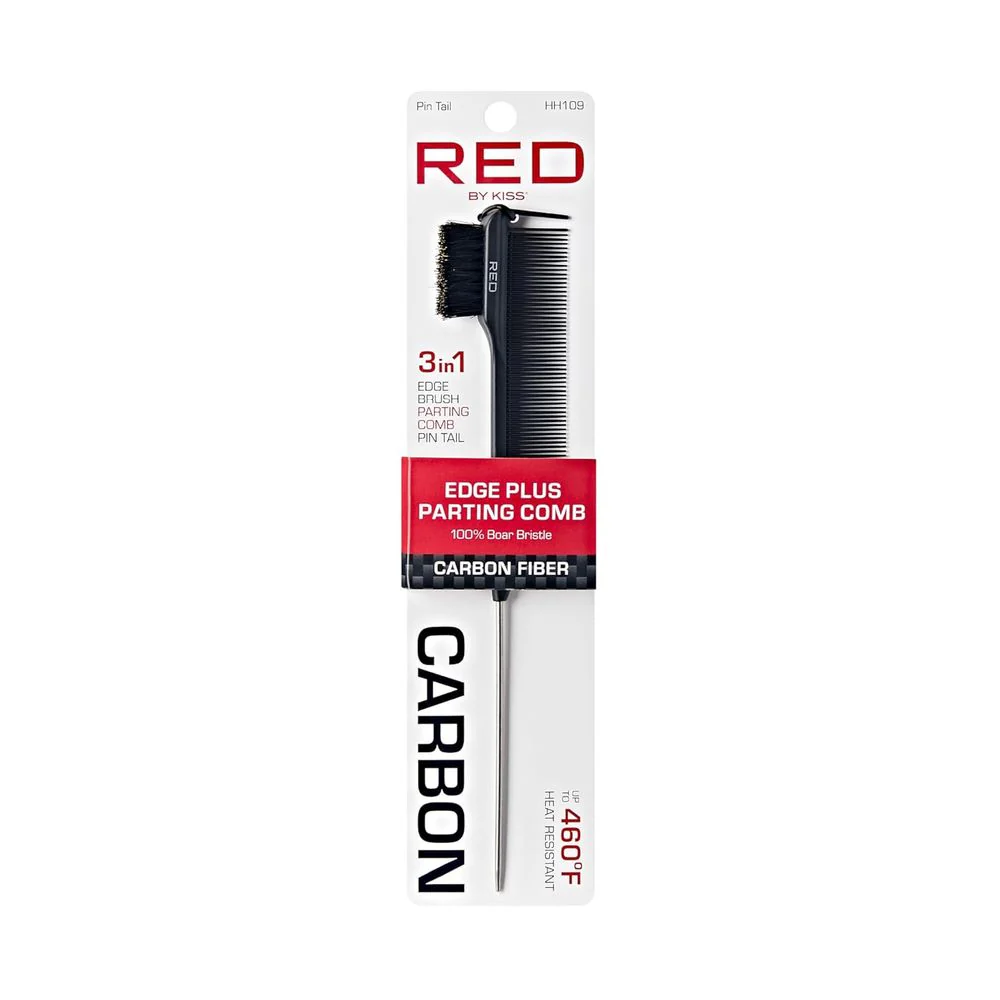 Red by Kiss Edge Parting Pin Tail Comb