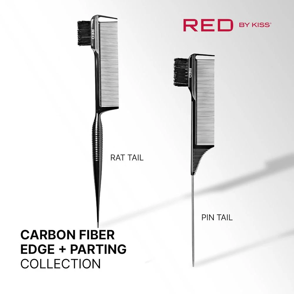 Red by Kiss Edge Parting Pin Tail Comb - Image 8
