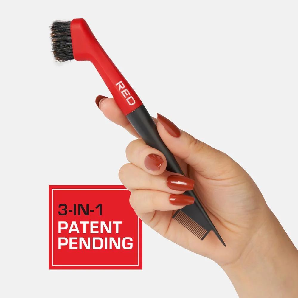 Red by Kiss Angled Edge Pro Brush ā Dual-Sided Brush - Image 3
