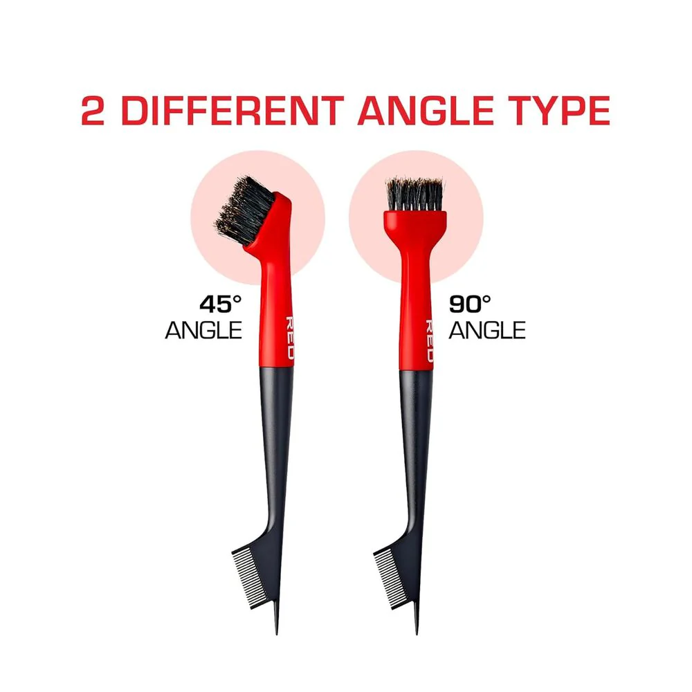 Red by Kiss Angled Edge Pro Brush ā Dual-Sided Brush - Image 4
