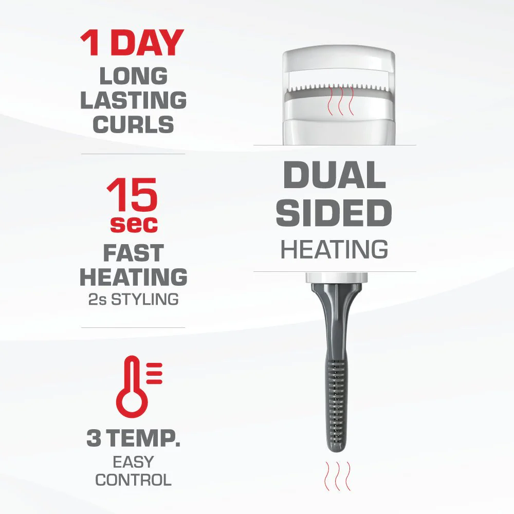 Red by Kiss Electric Heated Eyelash Curler β USB-C - Image 2