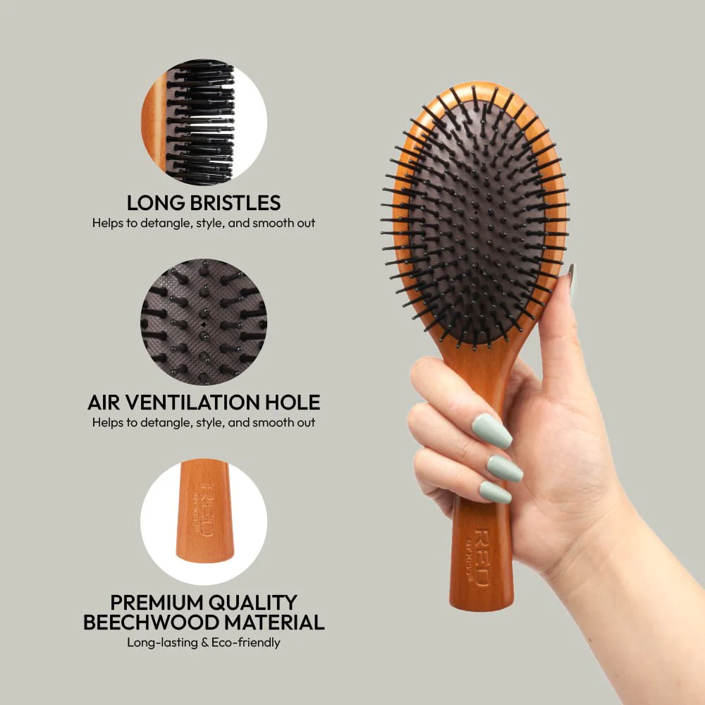 Red by Kiss Evergreen – Oval Brush - Image 2