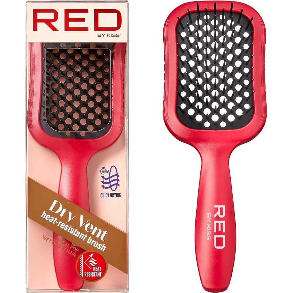 Red by Kiss Dry Vent Brush ā Volume & Detangling, Vent Brush