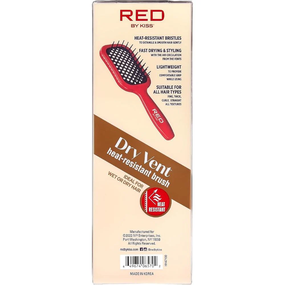 Red by Kiss Dry Vent Brush ā Volume & Detangling, Vent Brush - Image 6