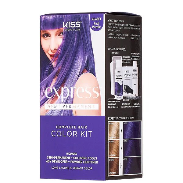 Red by Kiss Express Semi-Permanent Hair Dye β 6 Shades - Image 2