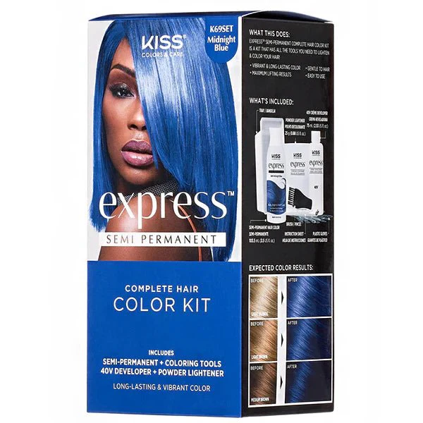Red by Kiss Express Semi-Permanent Hair Dye β 6 Shades - Image 4