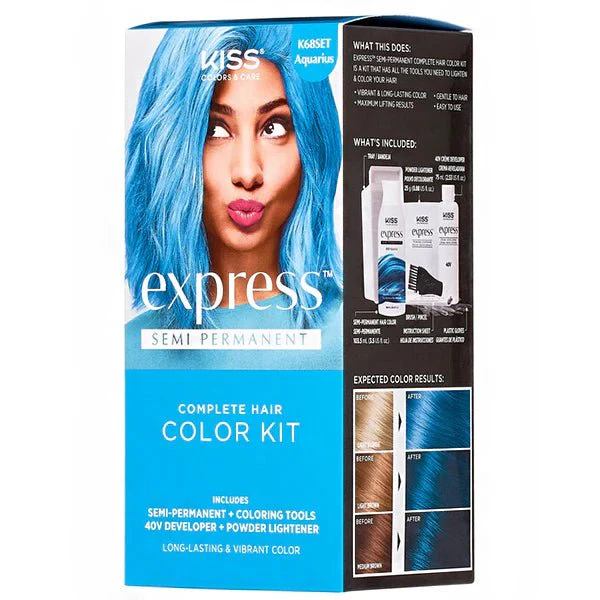 Red by Kiss Express Semi-Permanent Hair Dye β 6 Shades - Image 5