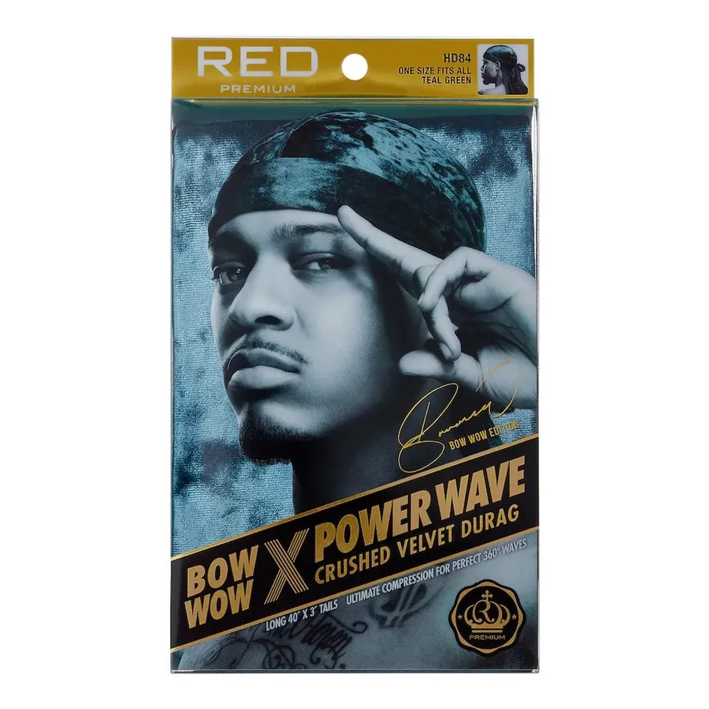 Red by Kiss Premium Bow Wow X Power Wave Durag - Image 6