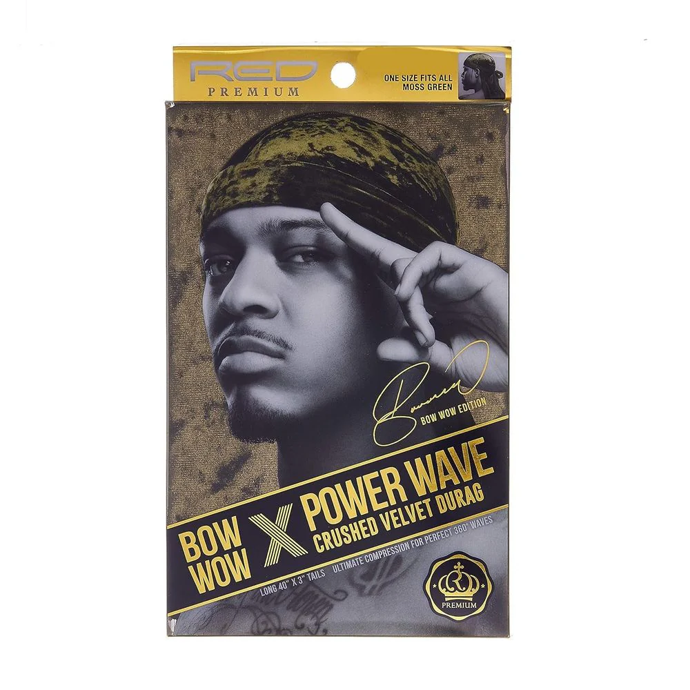 Red by Kiss Premium Bow Wow X Power Wave Durag - Image 7