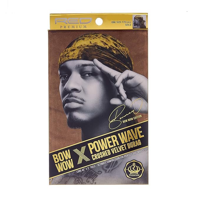 Red by Kiss Premium Bow Wow X Power Wave Durag - Image 8