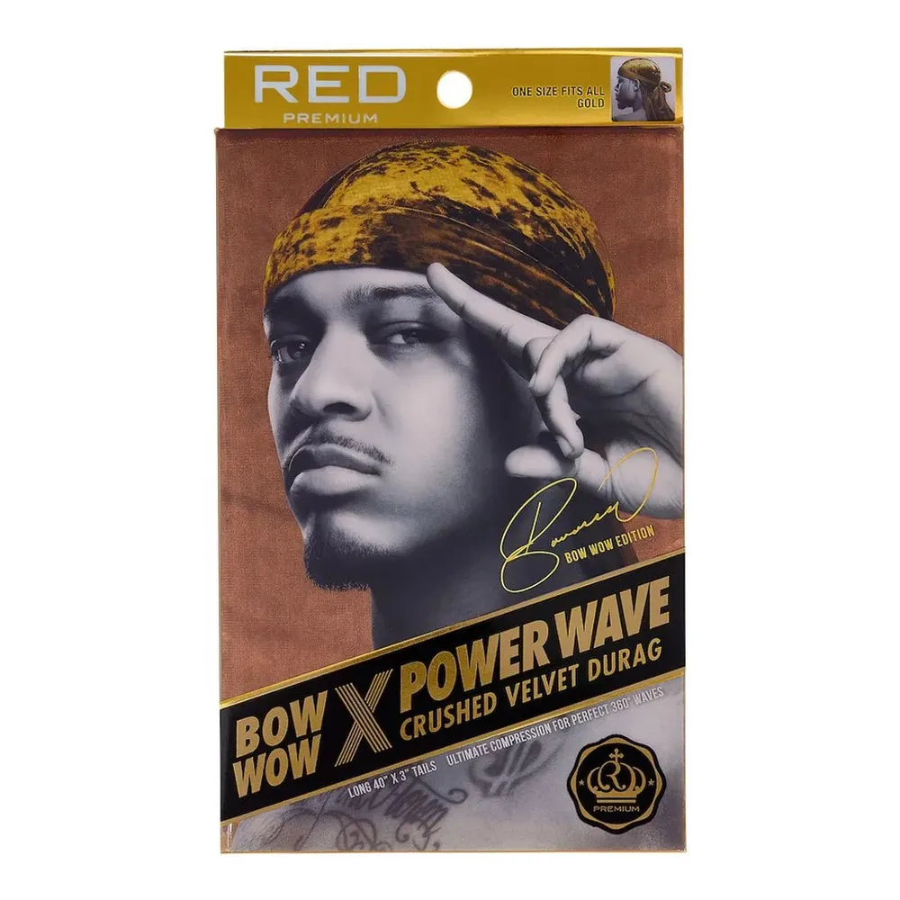 Red by Kiss Premium Bow Wow X Power Wave Durag - Image 9