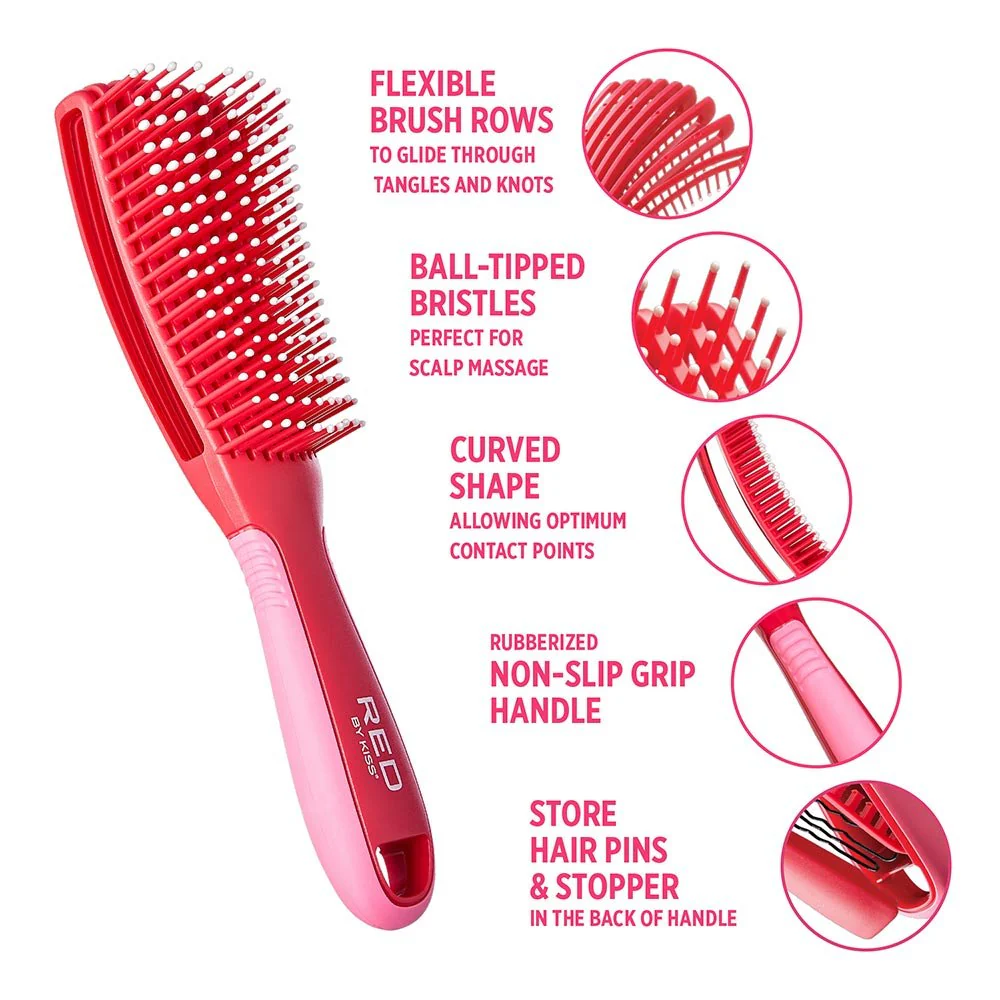 Red by Kiss EZ Glide Detangling Brush - Image 5