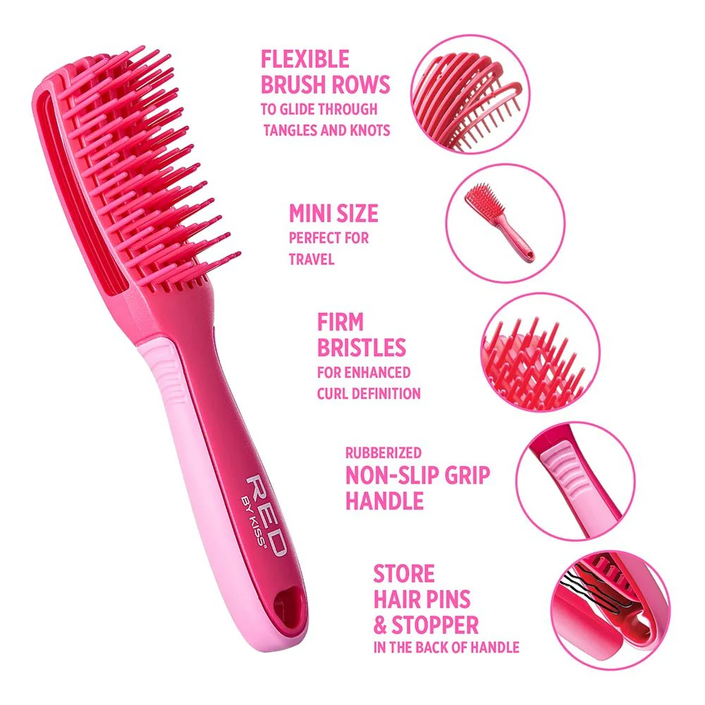 Red by Kiss EZ Glide Detangling Brush - Image 9
